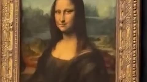 Cambriolage au musée du Louvre à Paris #monalisa #macron #macrondehors