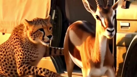 How did the springbok survive the cheetah?