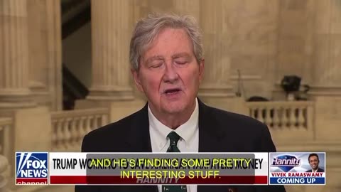 Senator John Kennedy Tells 'Friends' to Get Used to This