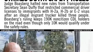 Judge Keeps Illegal Aliens In Semi Trucks