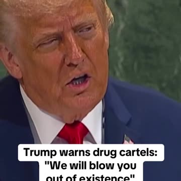 President Trump said his administration is now using the 'supreme power of the United States