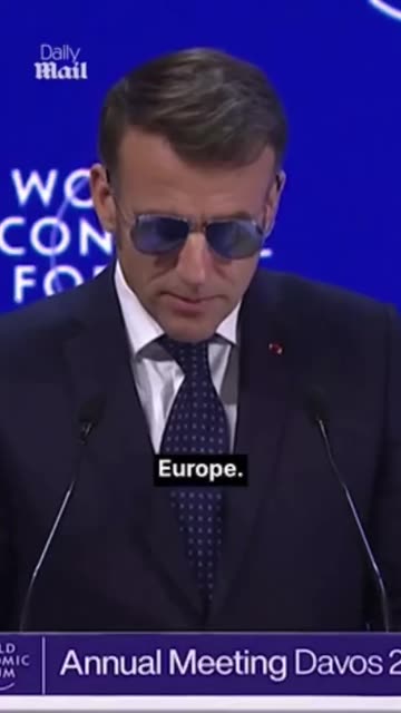 Macron speaks about President Trump's tariff's