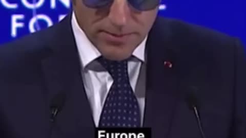 Macron speaks about President Trump's tariff's