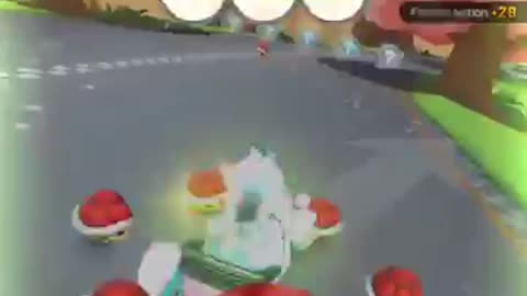 Mario Kart Tour gameplay Sunset Tour: Peach Cup