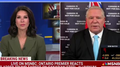 Doug Ford's Response to 50% Tariffs