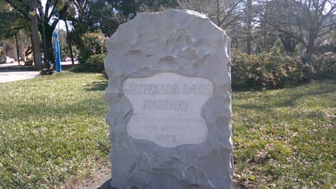 Standing on Jefferson Davis Highway