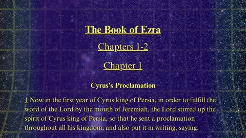 Christian Meme Video: Ezra Chapters 1-2 (12/07/2025)
