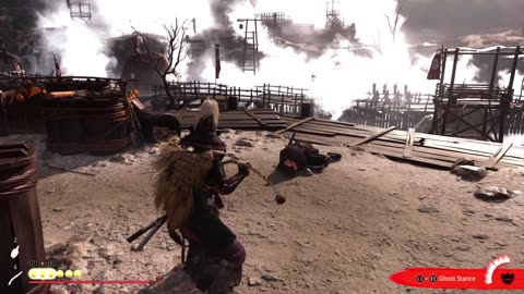 GHOST OF YOTEI | KATANA → ARROW → KUSARIGAMA ATTACK