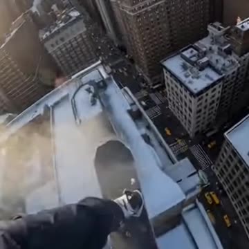 Rooftop Drop The GoPro Snowboard Miracle