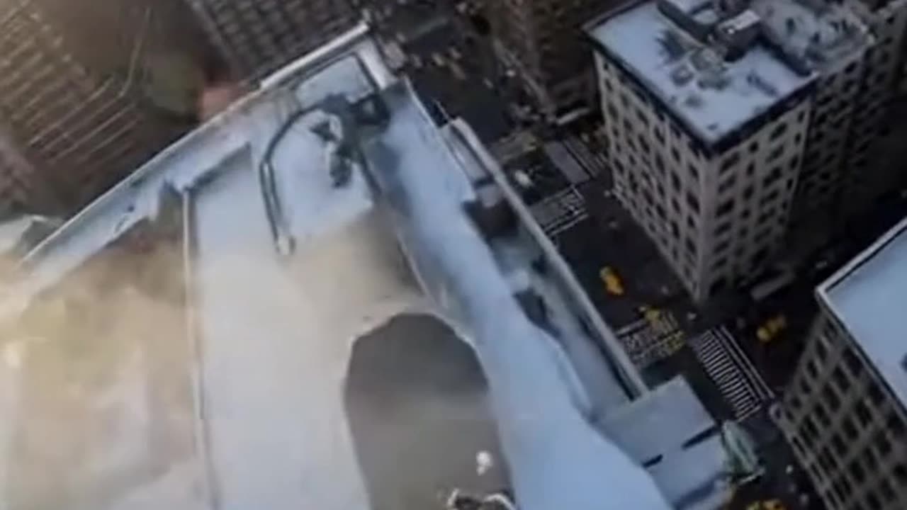 Rooftop Drop The GoPro Snowboard Miracle