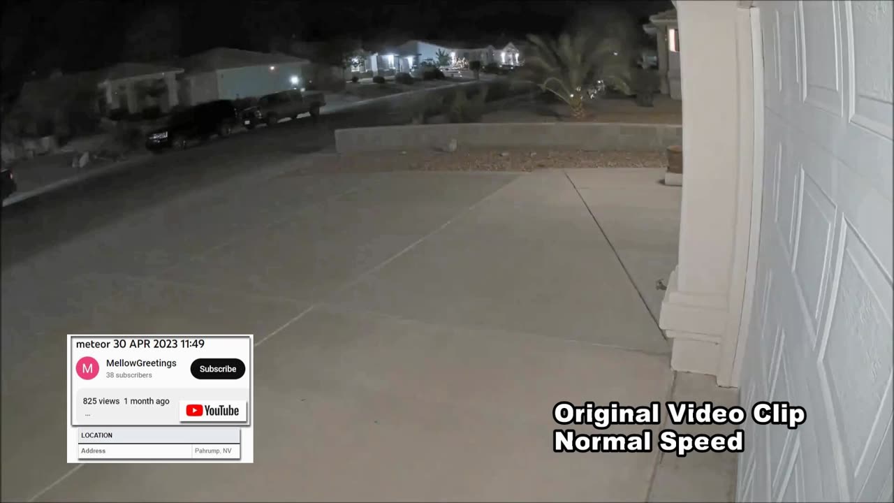 🔍👽 Las Vegas UFO Surveillance Camera Captures Two Objects Falling! | TheTruthAbove