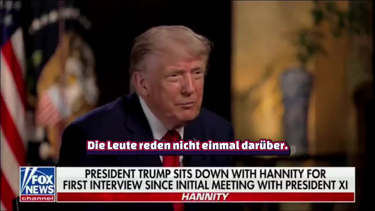 Donald Trump interview after his visit to China