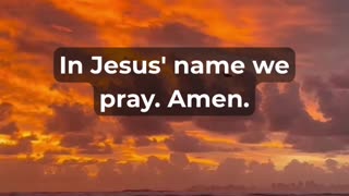 Start Your Week With This Powerful Prayer!