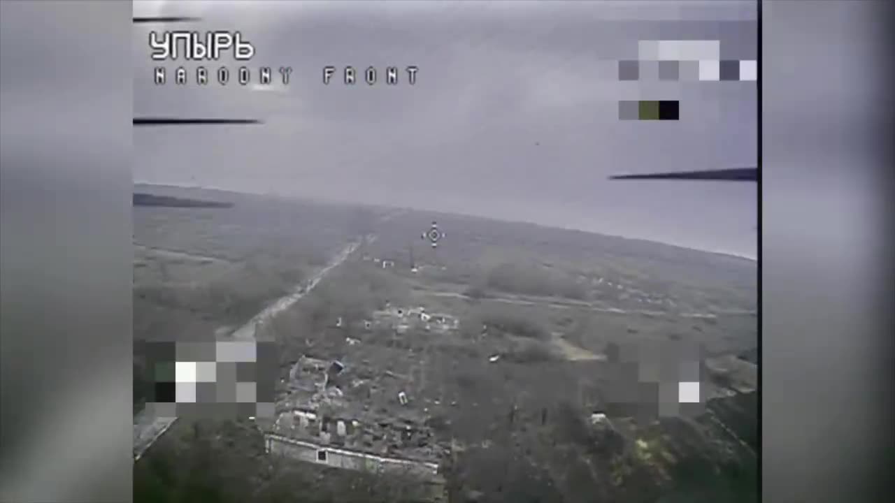 Drone Operators Discovered and Destroyed a Ukrainian Stronghold