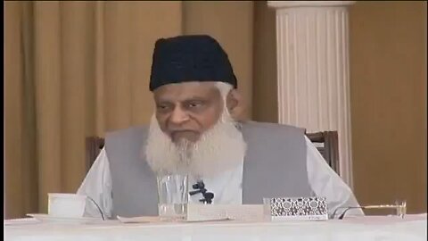 An emotional message to muslim by dr israr Ahmed