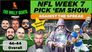 NFL Week 7 Pick 'em Contest Breakdown with Special Guest - JBonez