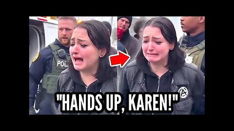 Anti-ICE Karen's Getting Arrested In The Funniest Ways