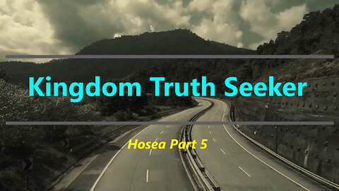 Hosea Part 5