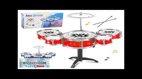 Kids Drum Toy Music Instruments Musical Toy Simulation Drum Set Percussion Music Review