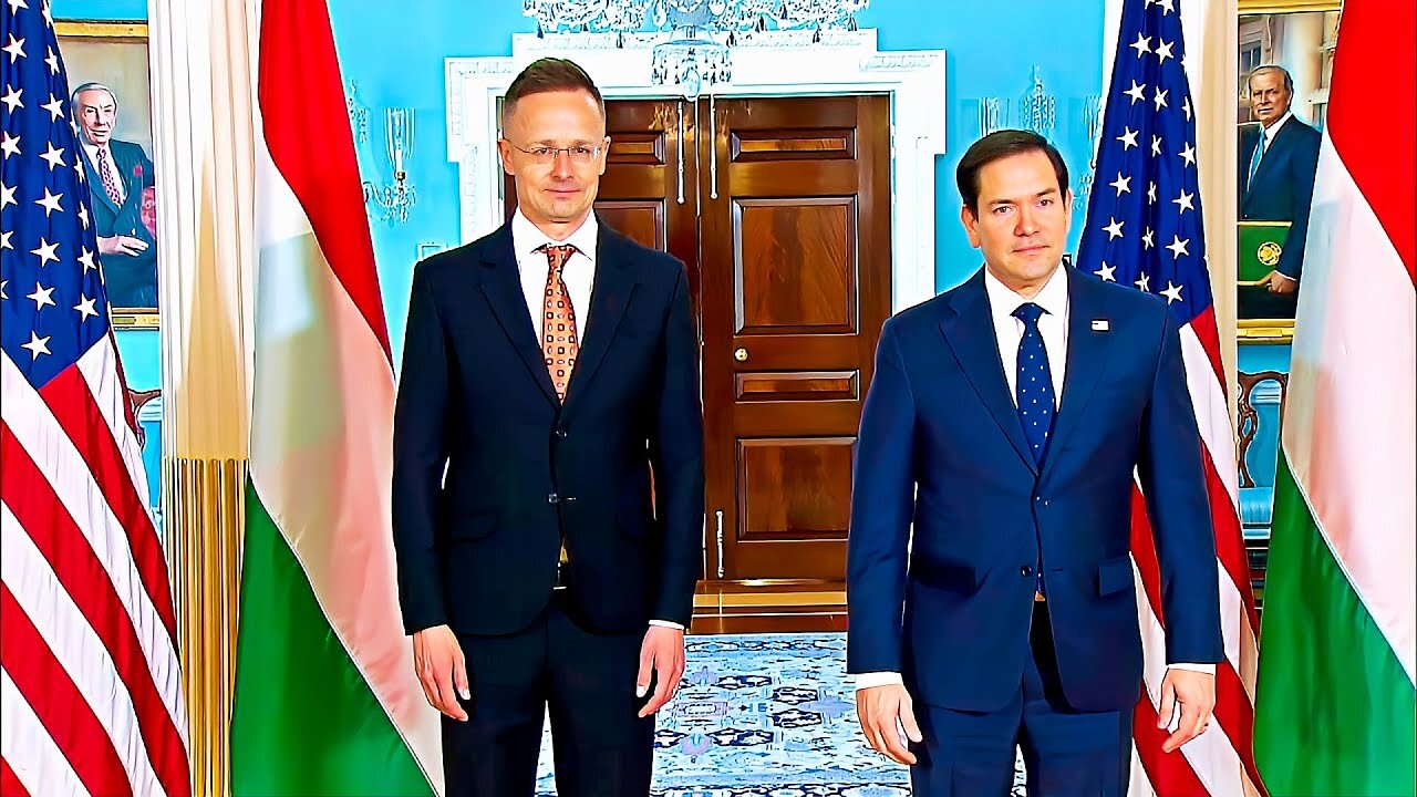 Secretary of State Marco Rubio MEETS Hungarian Foreign Minister at State Department❗