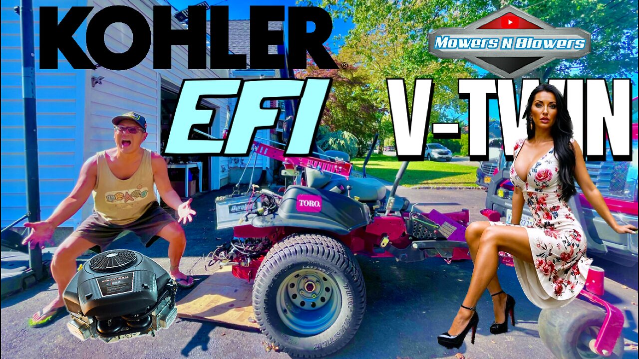 Kohler EFI to Briggs V-Twin Carburetor Engine Wiring Harness Conversion Toro Z-Master Project ep.14