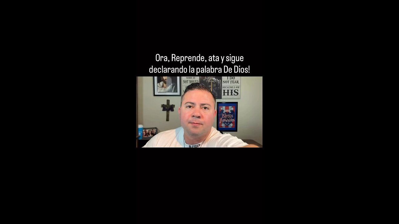 Ora, Reprende, Ata y sigue declarando la palabra de Dios Dios!