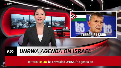 Hot News! UNRWA's Agenda on Israel