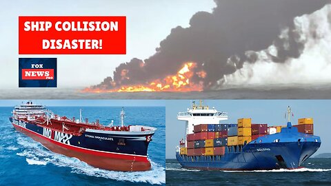 Oil Tanker EXPLODES After Ship Collision in North Sea!