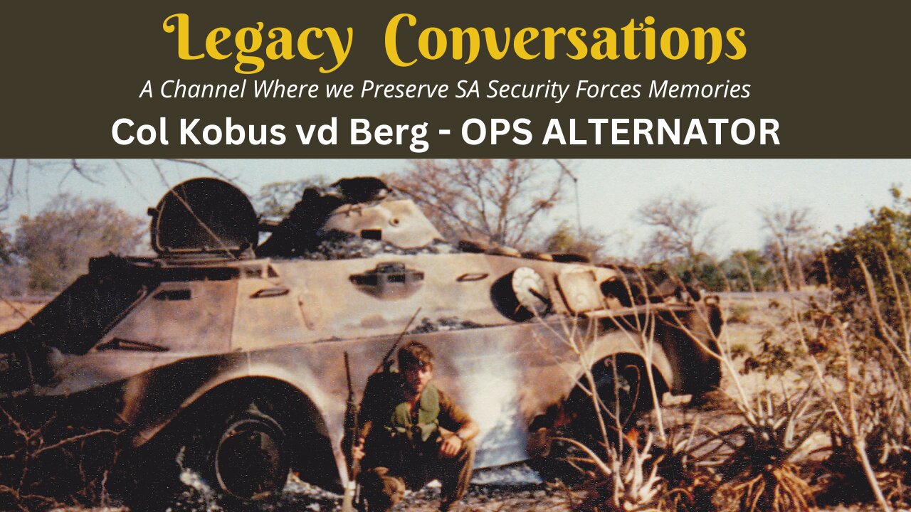 The Most Successful Ambush by 201 Bushman Bn - Col Kobus vd Berg