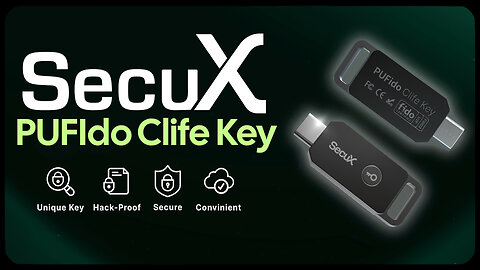 SecuX PUFido Clife Key Review // Maximize Your Security