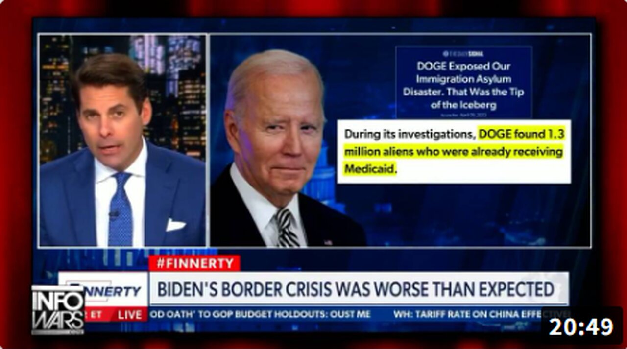 POWERFUL REPORT: Newsmax's Rob Finnerty Lays Out The Destructive Side Effects Of Biden's Wide Open Southern Border