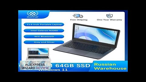 Byone Cheap Laptops 11.6 Inch Intel N3350 6GB RAM 64G Expandable 128G Review