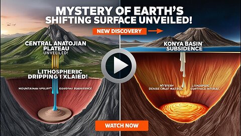 Scientists Uncover Tectonic Mystery: Lithospheric Dripping Shapes Earth's Surface