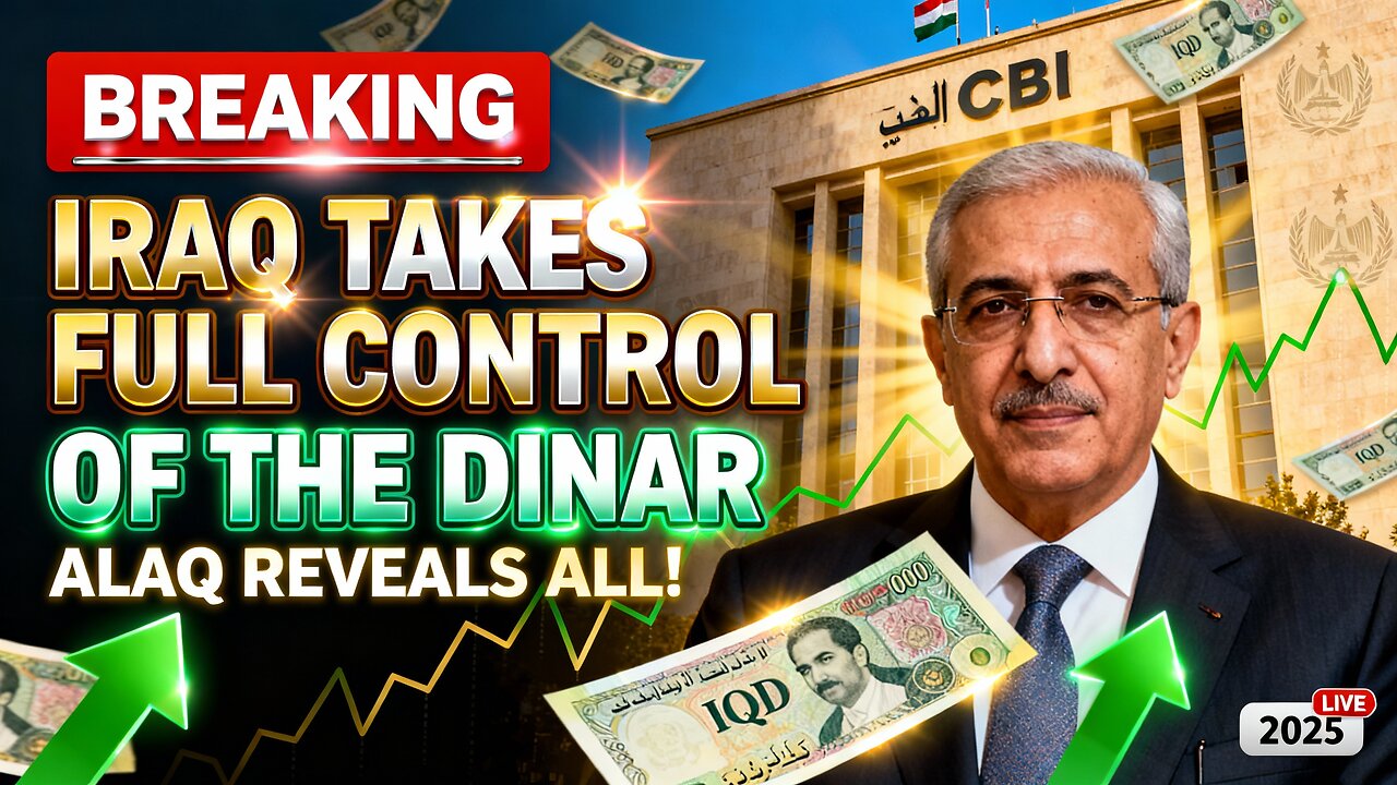 💥 Bombshell News! Iraq Takes Full Control of the Dinar – Alaq Reveals All! 💵 💥 Iraqi Dinar News 2025