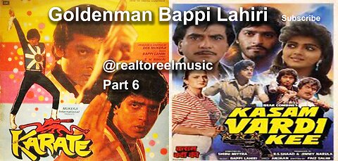 Bappi Lahiri Hits Part 6: A Musical Tribute to #karate and #kasam Vardi Kee