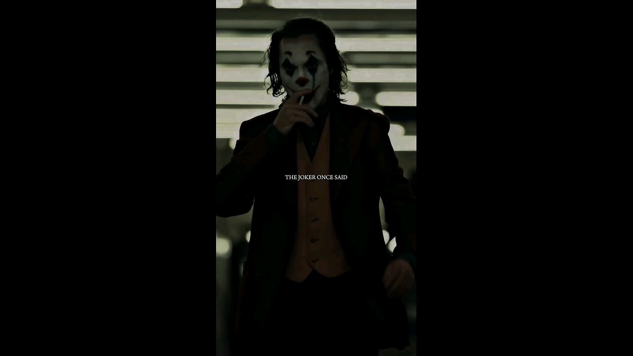 JOKER SPEECH