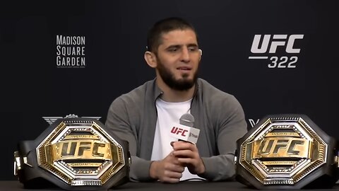 Islam Makhachev Post-Fight Press Conference | UFC 322