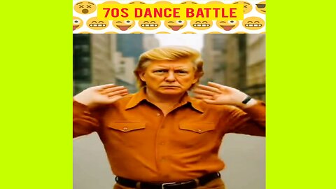 😂 Trump, Putin, Bibi & Ayatollah 70s dance battle 😂