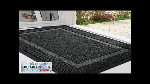 OLANLY Front Door Mat Indoor Outdoor Entrance Waterproof All-Season All-Weather Doormat Review