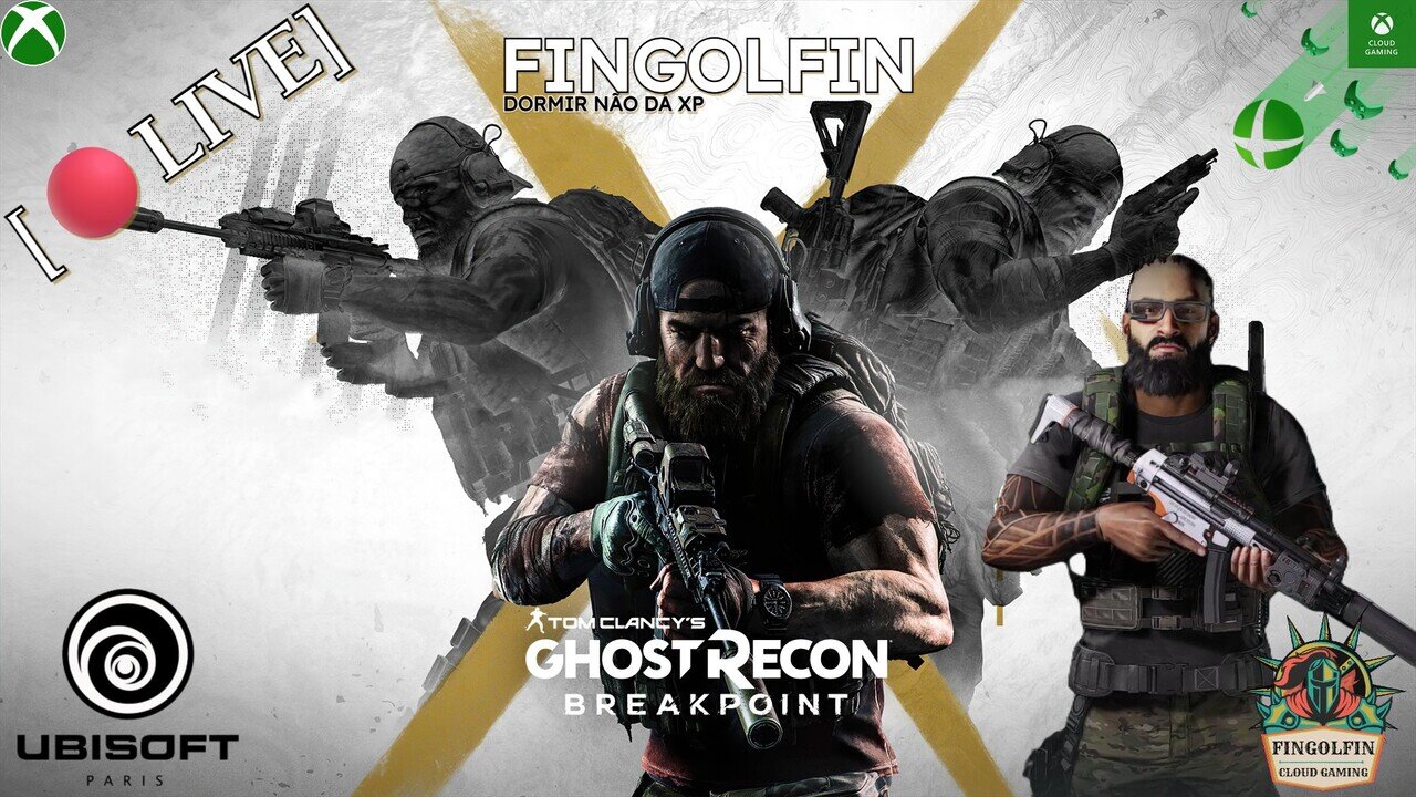 [🔴LIVE] Jogando: Tom Clancy's Ghost Recon® Breakpoint - No Xbox Cloud Gaming (Xcloud)#04