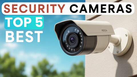 Top 5 BEST Security Cameras (2025) Must Watch Before You Buy