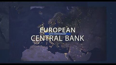 il 25° anniversario della BCE di Francoforte DOCUMENTARIO UFFICIALE BCE banconote e le monete dell'Eurosistema BCE come TUTTE le altre valute del mondo sono valute a corso legale dette fiat che non hanno nessun valore reale ma sol nominale