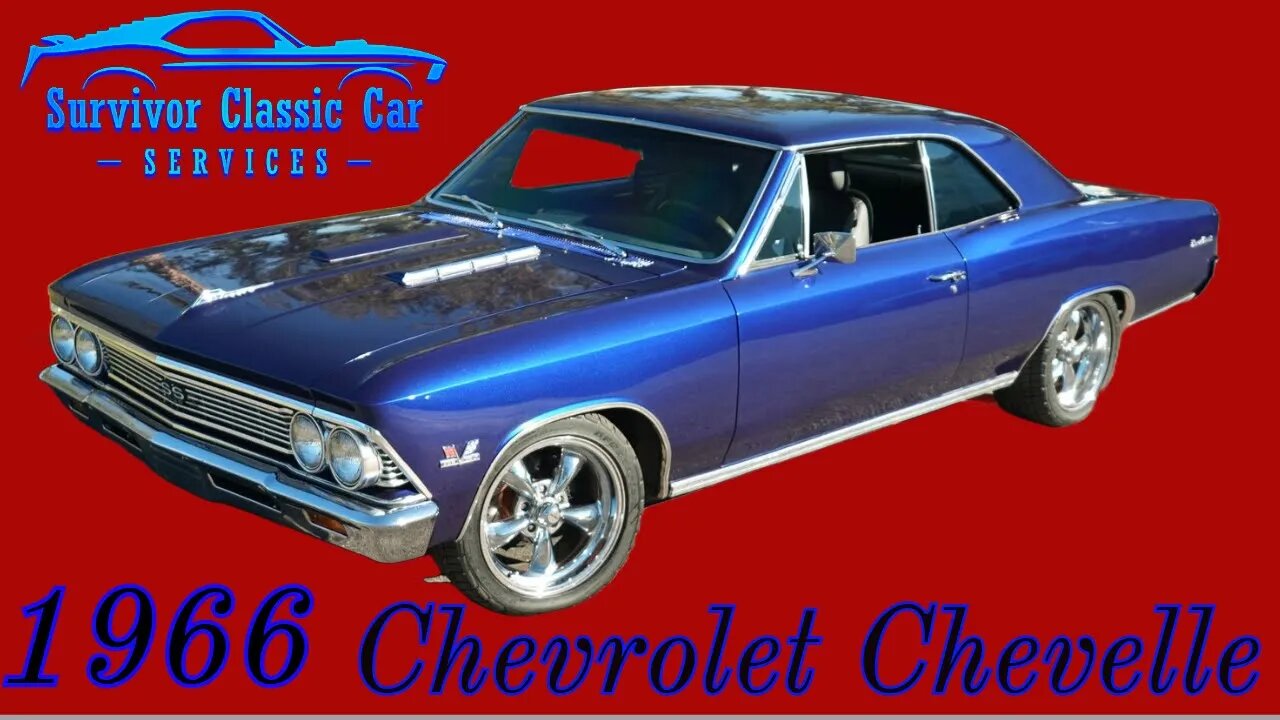 1966 Chevrolet Chevelle SS restomod. Big Block Chevy muscle car for sale Tampa Florida