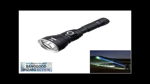 Weltool F11R 1332 Meter Long-Range Search Light 2100LM Strong LEP Flashlight Review