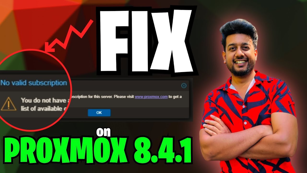 How to Remove "NO VALID SUBSCRIPTION" on PROXMOX 8.4.1