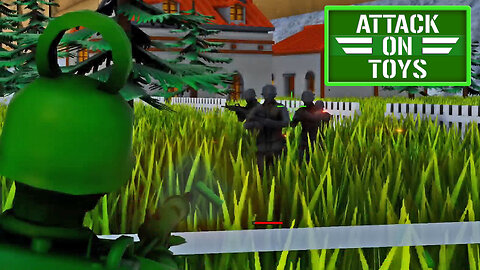 Paradropping Into War! Attack On Toys