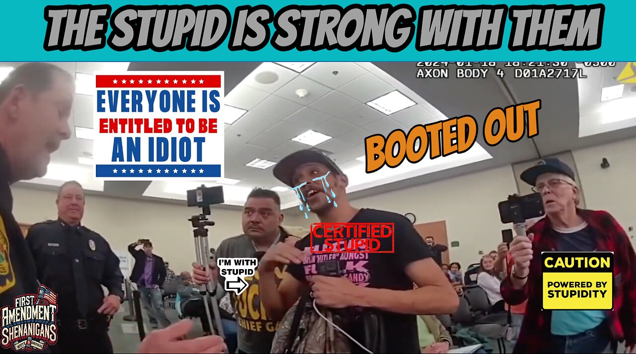 No Rules, No Respect: Frauditors Removed from Public Meeting!