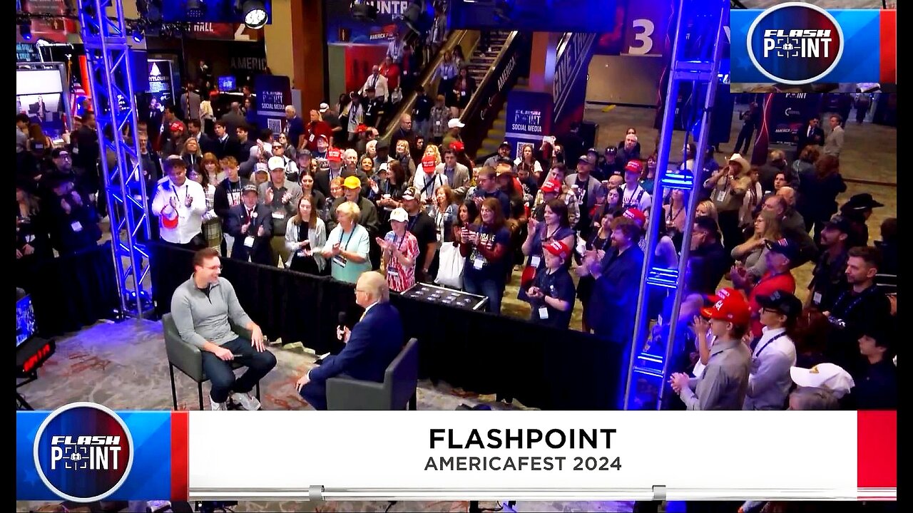 FLASHPOINT 12.26.2024 - AmFest - Gene Bailey; Lauren Boebert, Charlie Kirk, Tom Homan, Benny Johnson