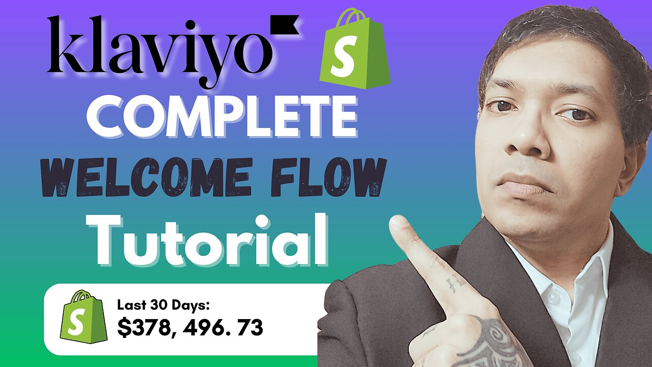 Klaviyo Welcome Flow Full Tutorial