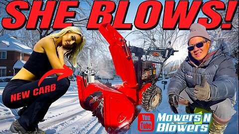Ariens Deluxe 24” Snowblower New Carburetor Replacement for $23 and 10 minutes! Tilt Back Leak FIXED